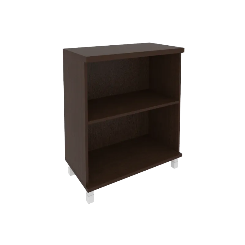 Стеллаж низкий широкий First KST-3 (венге Цаво)